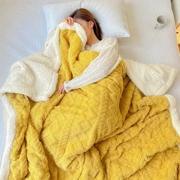 LuxeBlend Soft Wool Blanket for Ultimate Comfort Anywhere