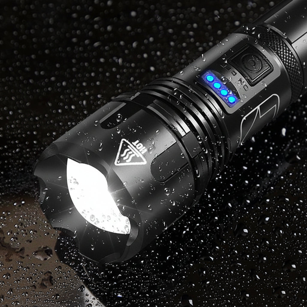 PowerBeam Rechargeable Tactical LED Flashlight