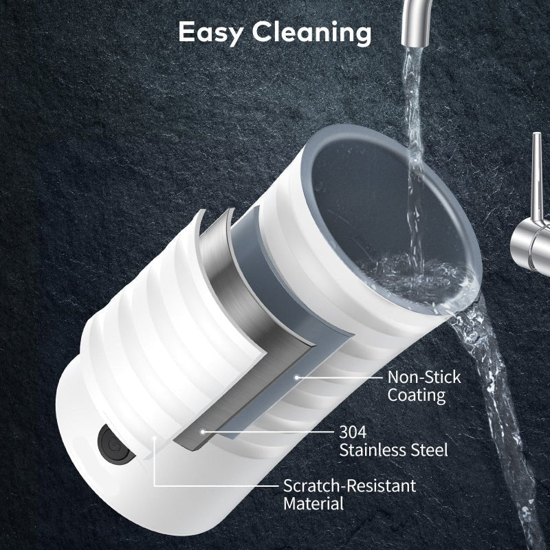 BaristaBlend 4-in-1 Milk Frother and Steamer for Perfect Coffee