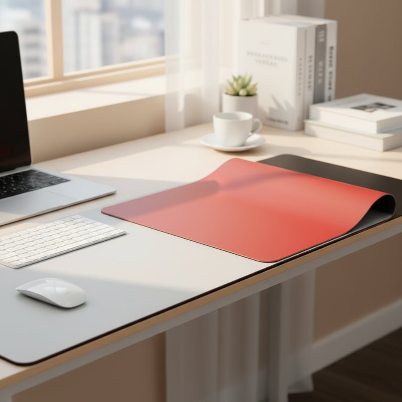 EliteGuard Leather Desk Mat for Ultimate Mouse Precision