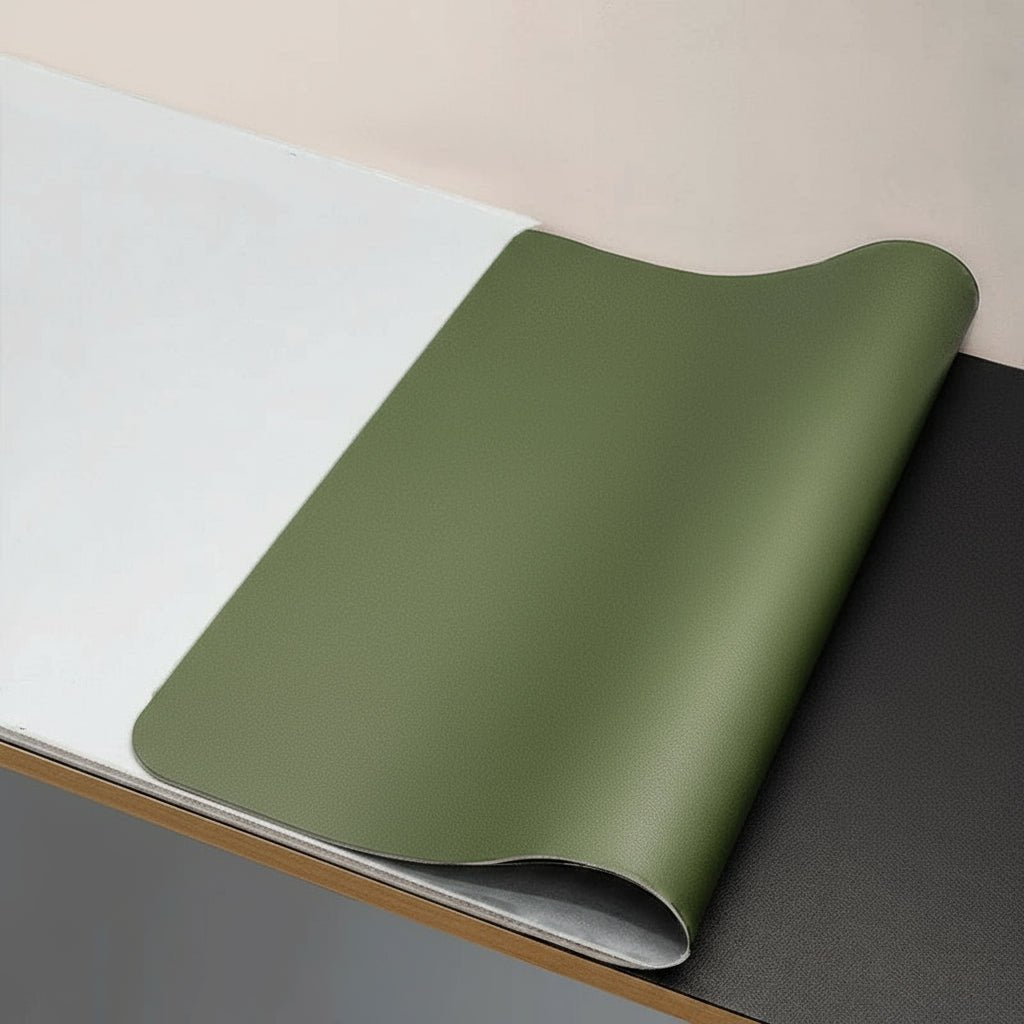 EliteGuard Leather Desk Mat for Ultimate Mouse Precision