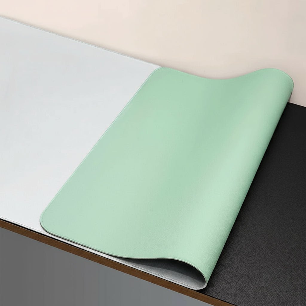 EliteGuard Leather Desk Mat for Ultimate Mouse Precision