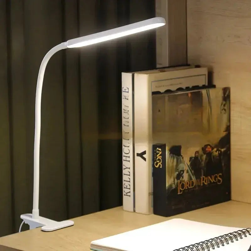 Adjustable LED Clip Lamp with Flexible Gooseneck