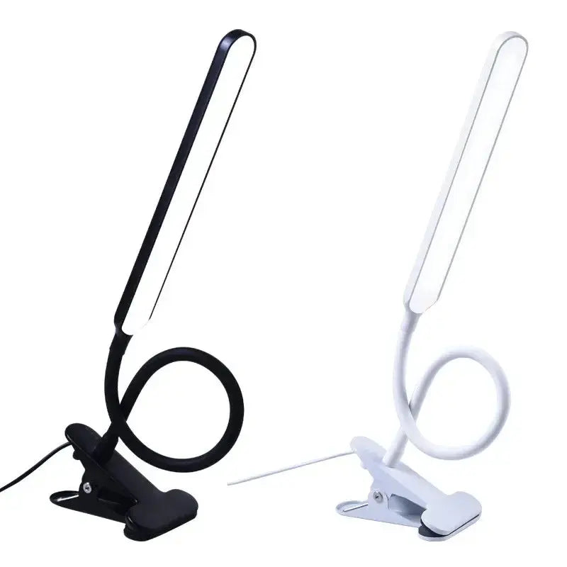 Adjustable LED Clip Lamp with Flexible Gooseneck