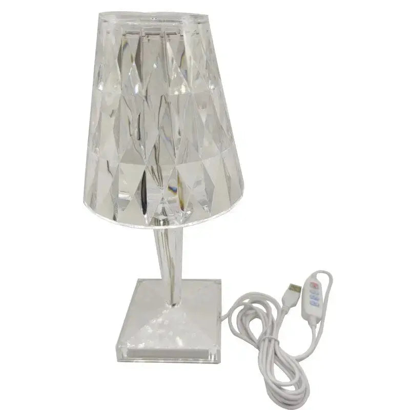 Wireless Crystal Glow Table Lamp for Serene Spaces