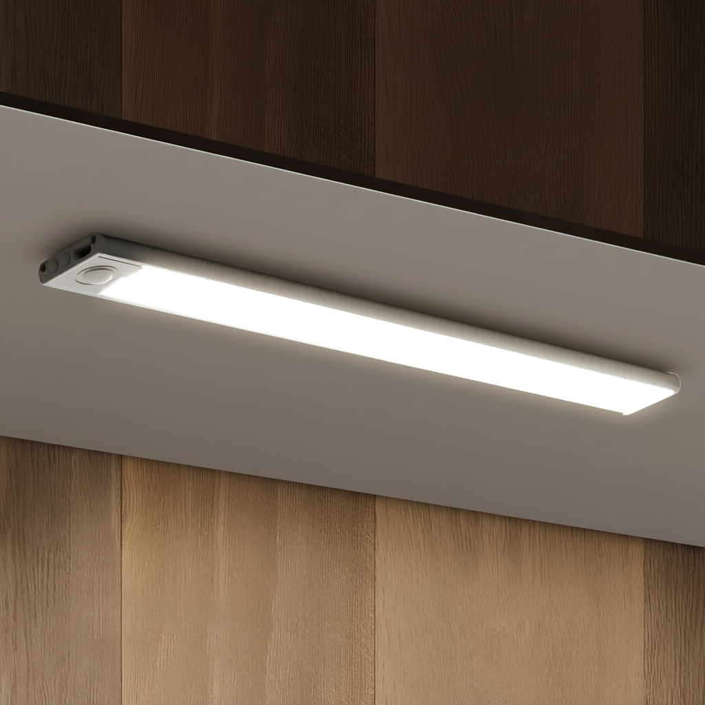 Stick-On Rechargeable LED Motion Light for Home Safety