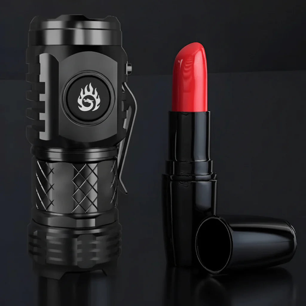 Compact Waterproof LED Torch - Rechargeable & Bright