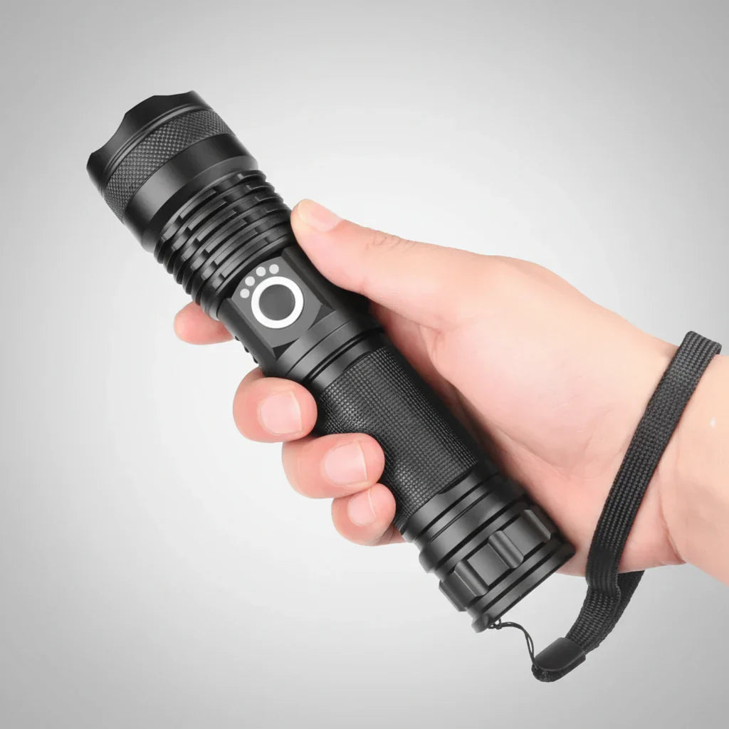 Ultimate Rechargeable Tactical Flashlight for Camping and Outdoor Use