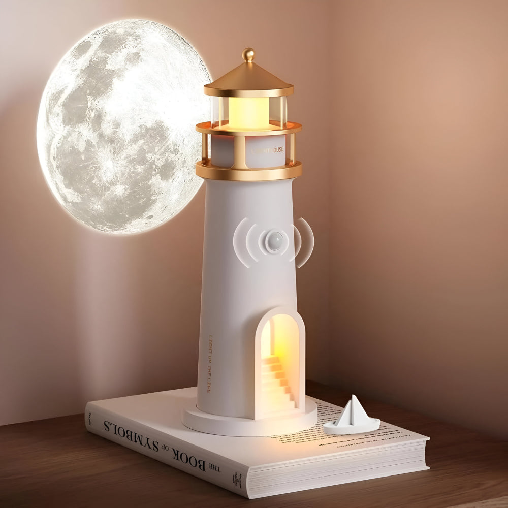 Coastal Dream LED Projector Night Light for Tranquil Spaces