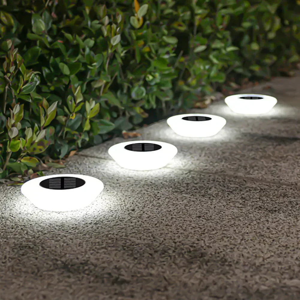 All-Weather Solar-Powered LED Pathway Lights for Your Yard