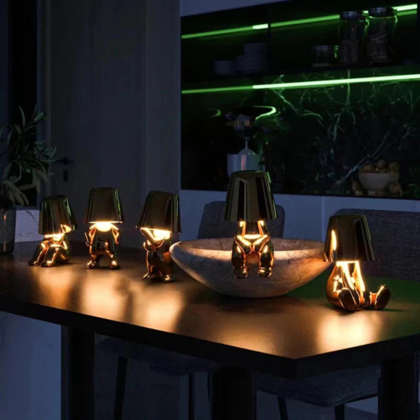 Chic LED Mood Lamp with Adjustable Brightness