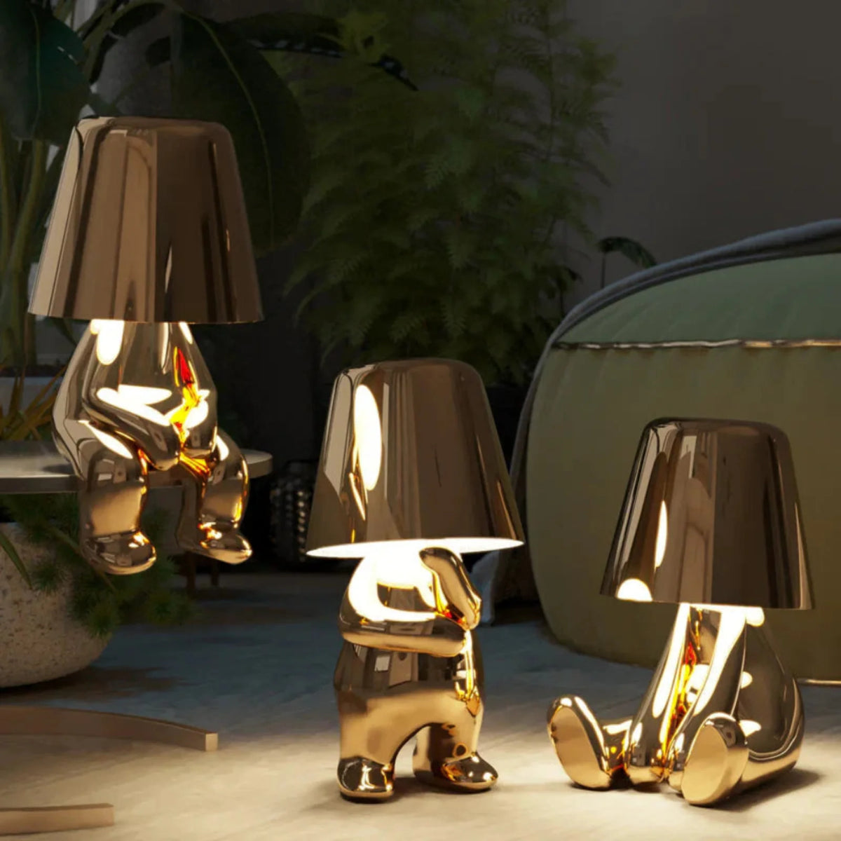 Chic LED Mood Lamp with Adjustable Brightness
