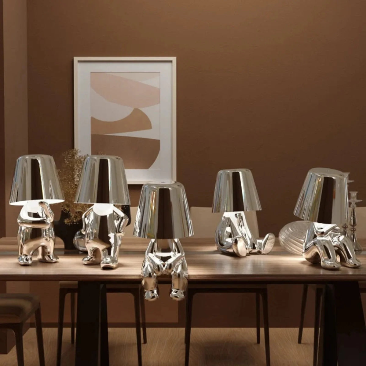 Chic LED Mood Lamp with Adjustable Brightness