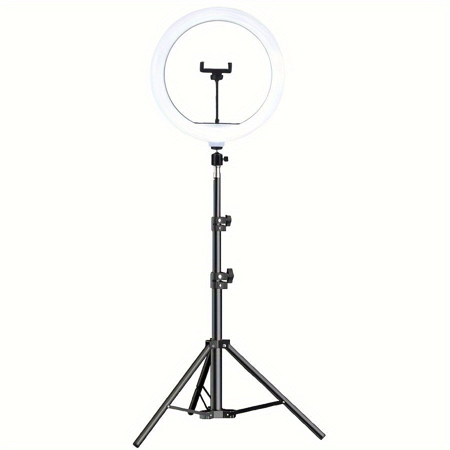 Adjustable Tripod Stand LED Ring Light – Ideal for Photography and Streaming