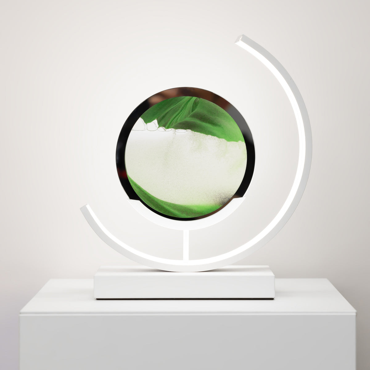 Illuminated Sand Art Table Lamp – Adjustable Brightness & Colors