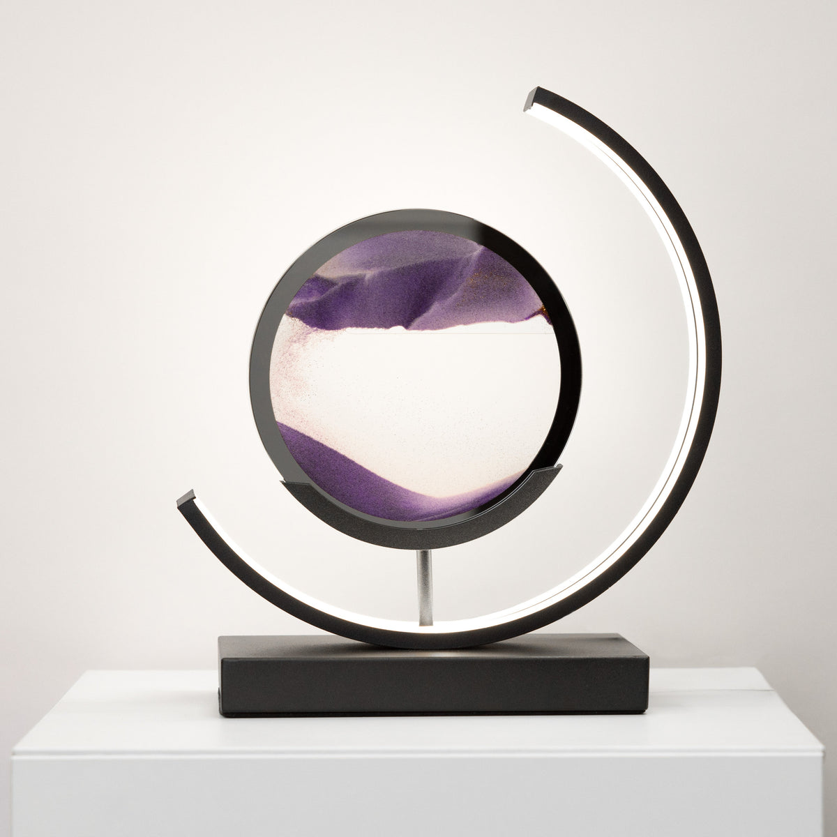 Illuminated Sand Art Table Lamp – Adjustable Brightness & Colors