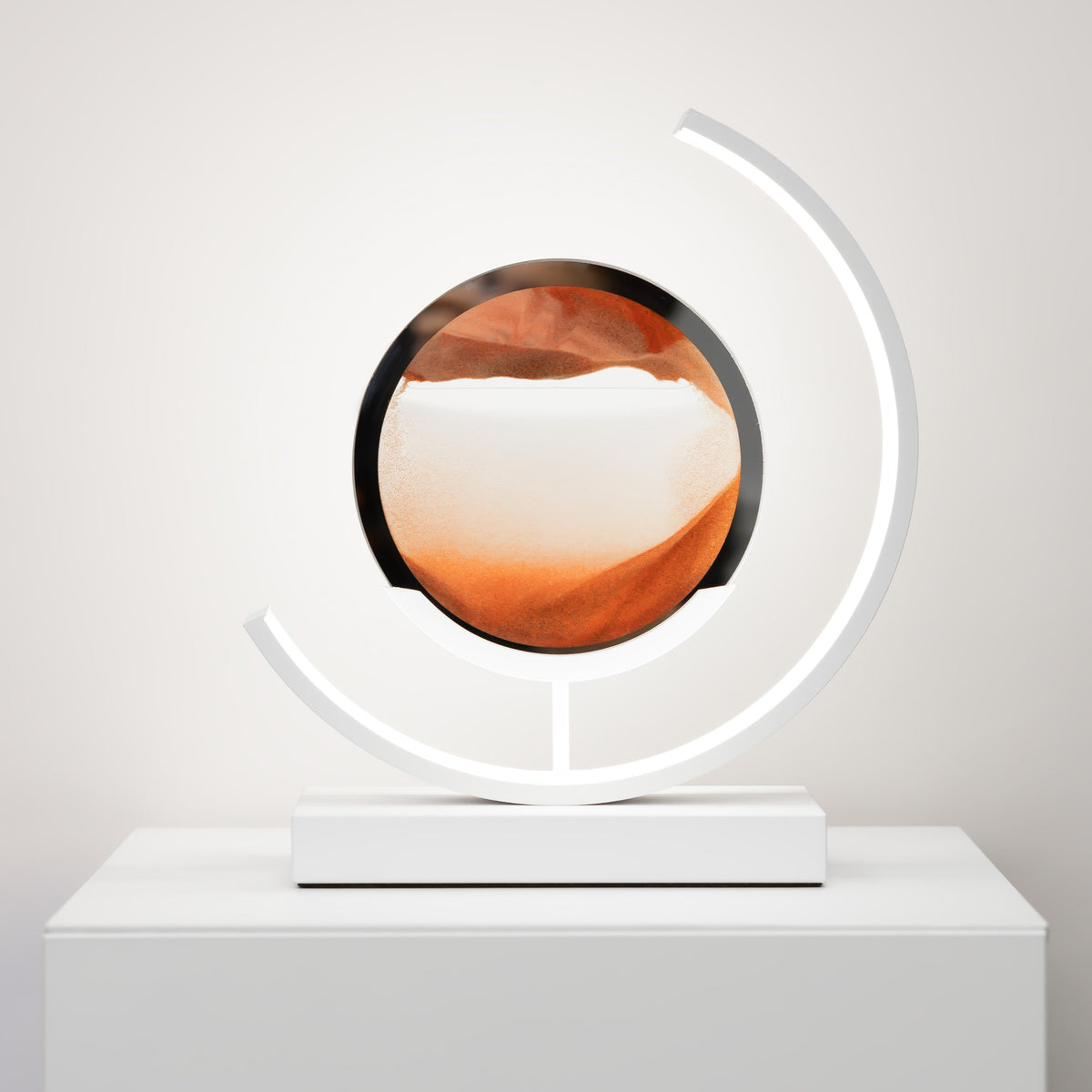 Illuminated Sand Art Table Lamp – Adjustable Brightness & Colors