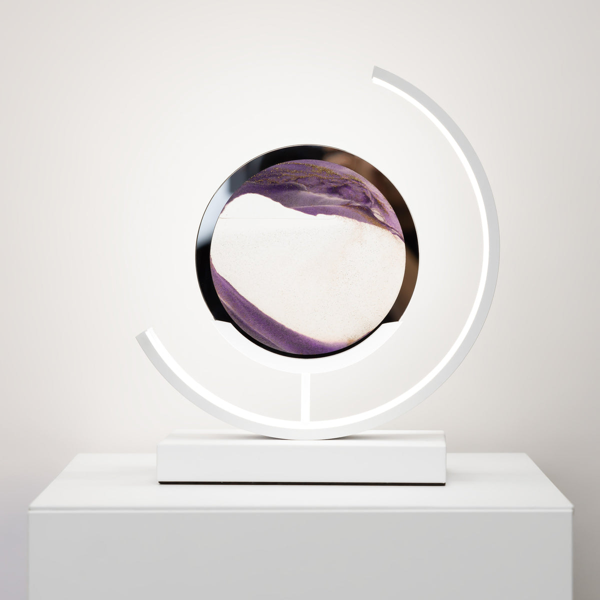 Illuminated Sand Art Table Lamp – Adjustable Brightness & Colors