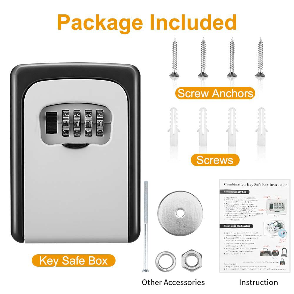 Key Storage Box for Security and Organization