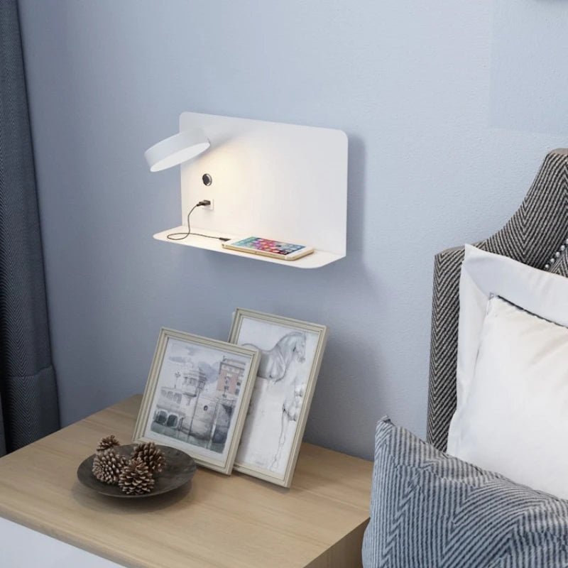 AuraBeam USB LED Wall Light with Three Color Settings