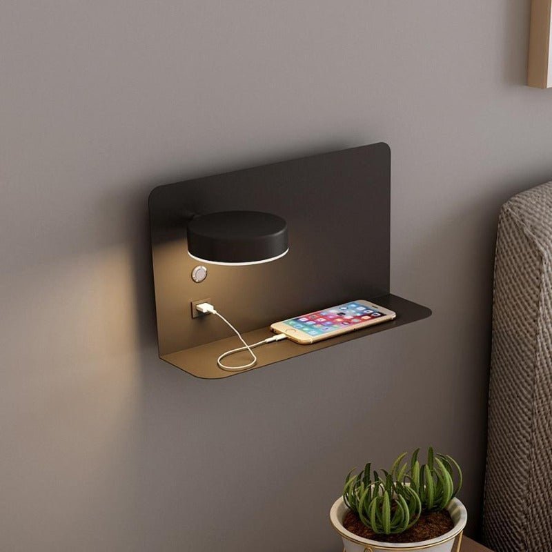 AuraBeam USB LED Wall Light with Three Color Settings