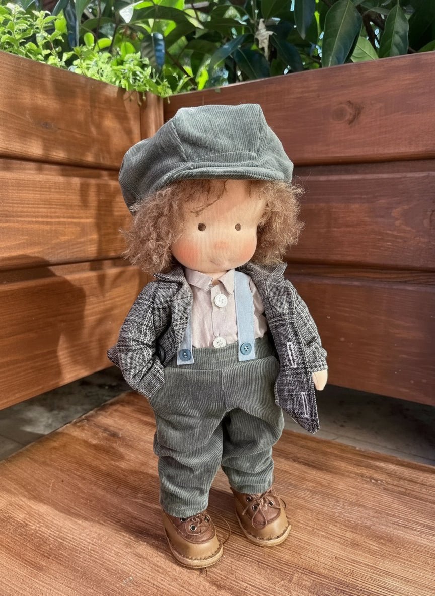 CuddleCraft Handcrafted Cotton Doll with Soft Body for Kids