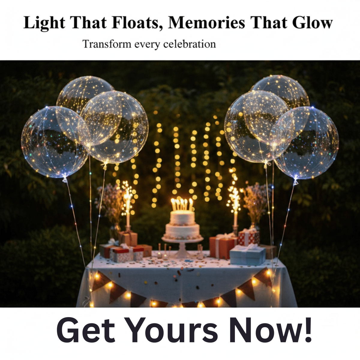 LumiSphere LED Balloons for Unforgettable Celebrations