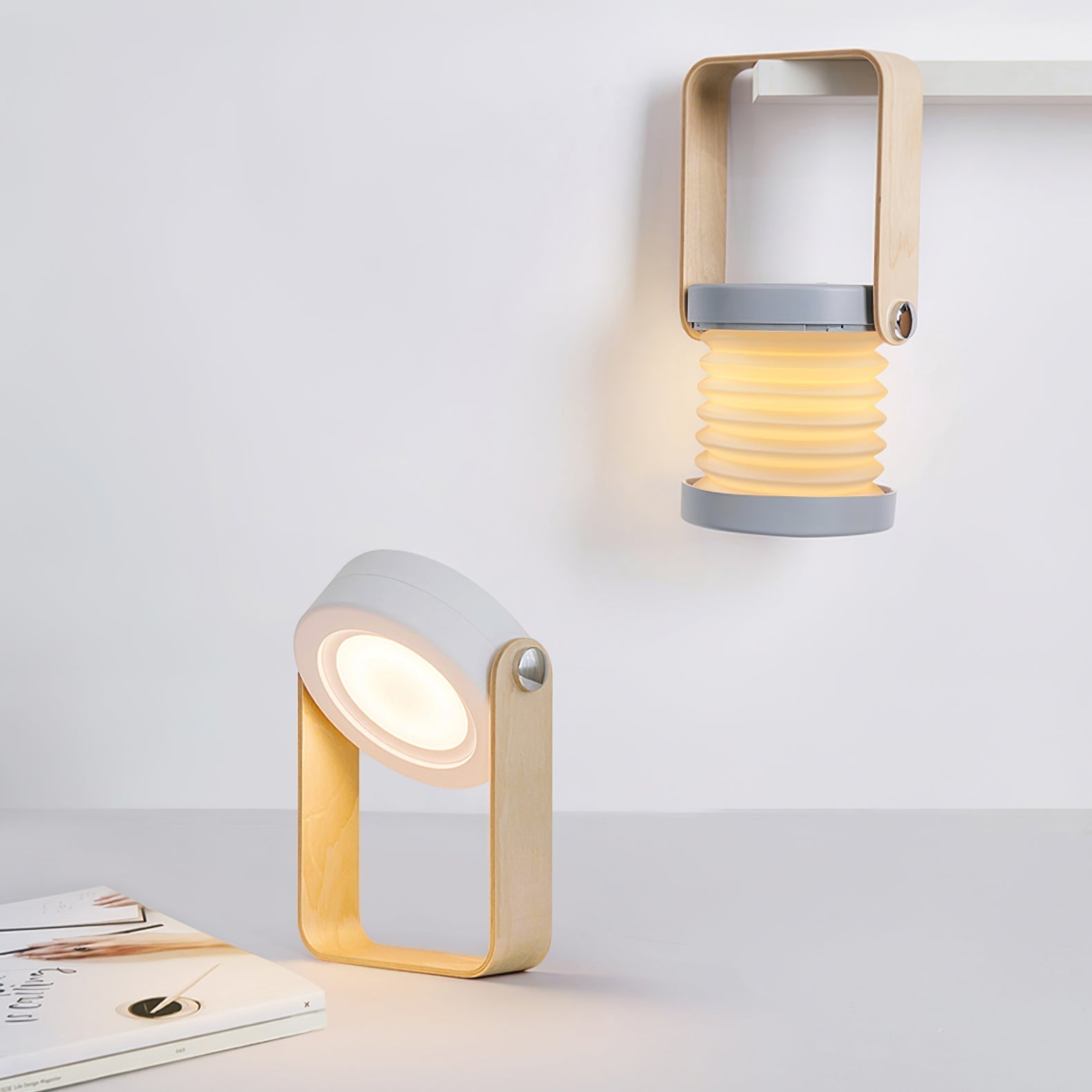Lumosphere Honeycomb Portable Table Lamp for Warm Atmosphere