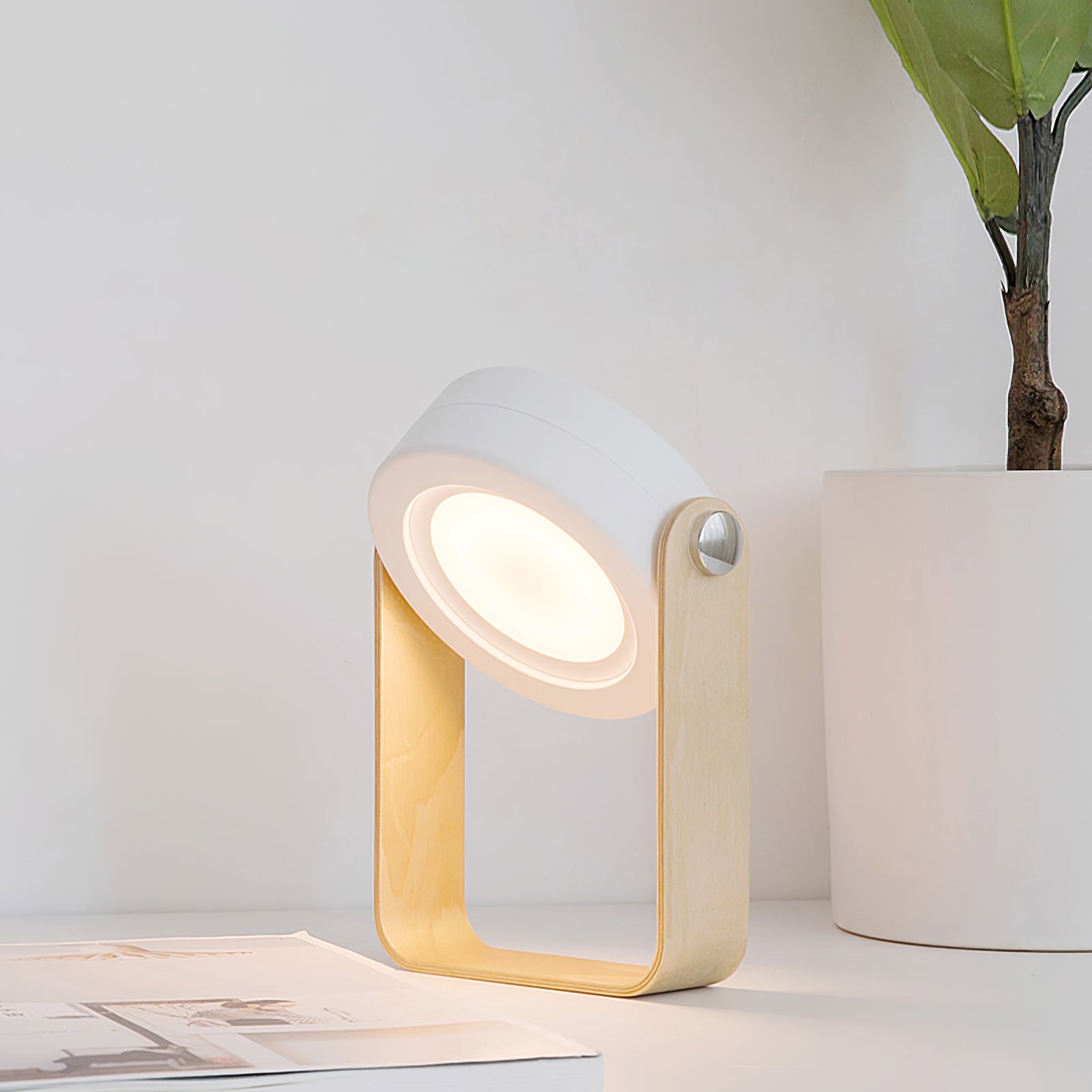 Lumosphere Honeycomb Portable Table Lamp for Warm Atmosphere
