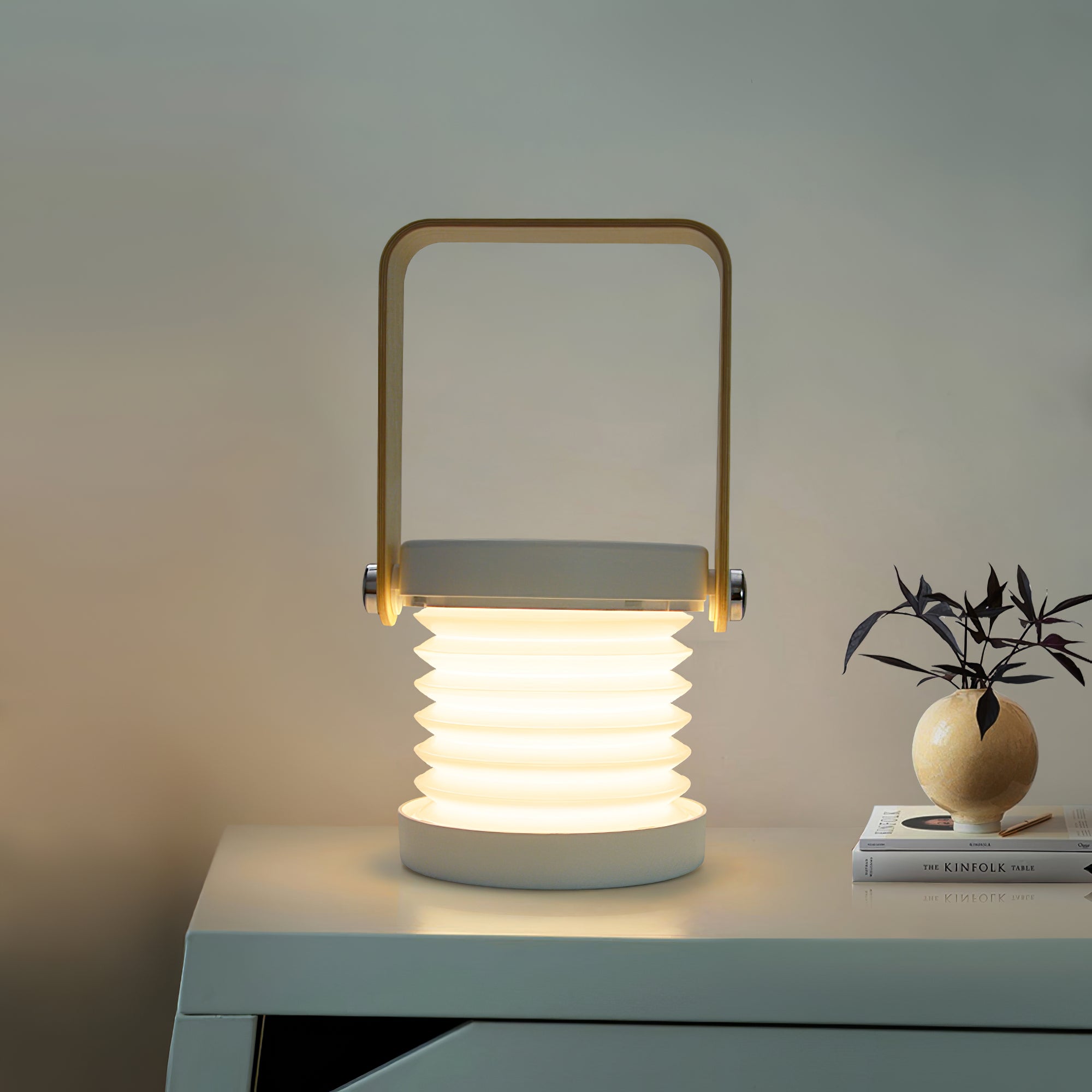 Lumosphere Honeycomb Portable Table Lamp for Warm Atmosphere