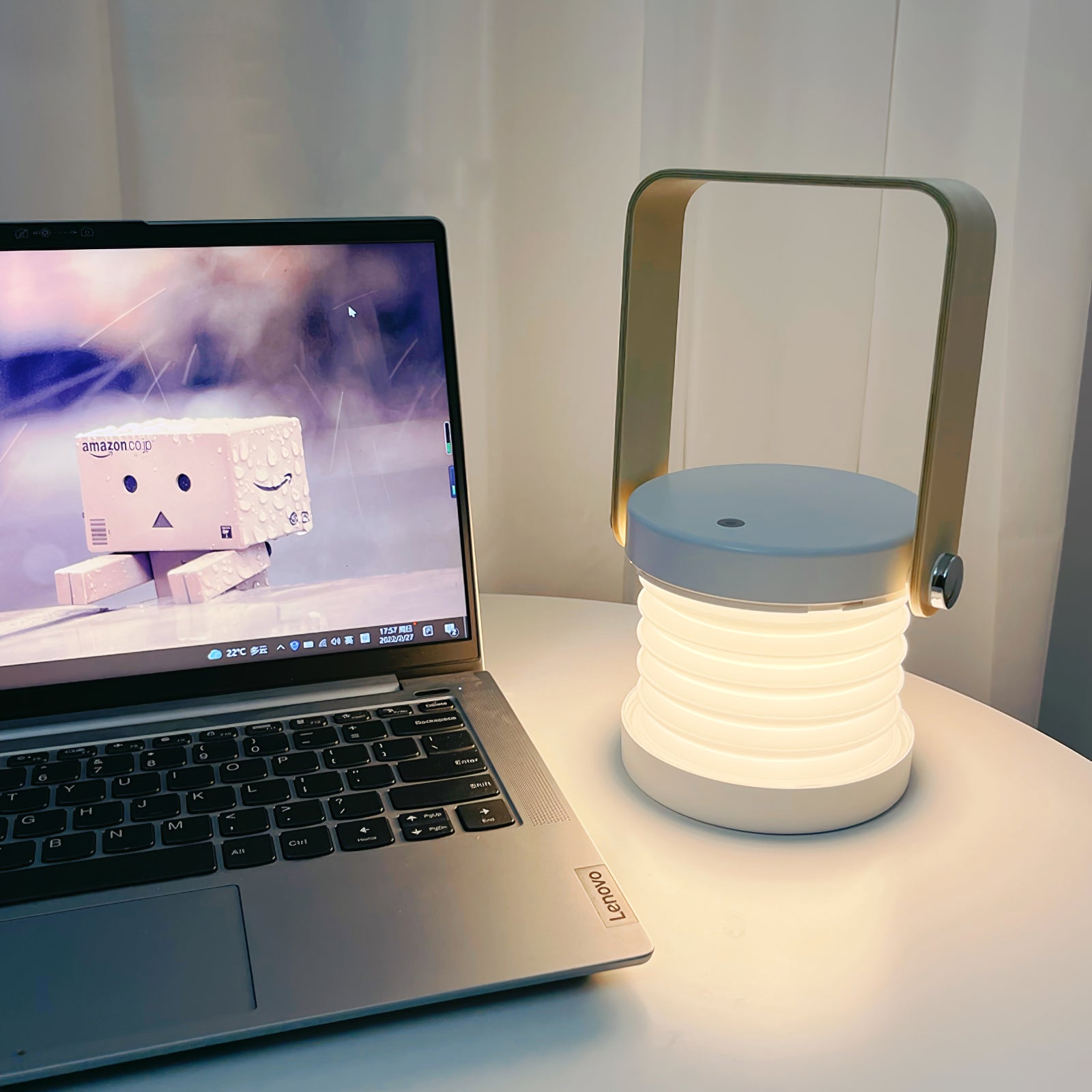 Lumosphere Honeycomb Portable Table Lamp for Warm Atmosphere