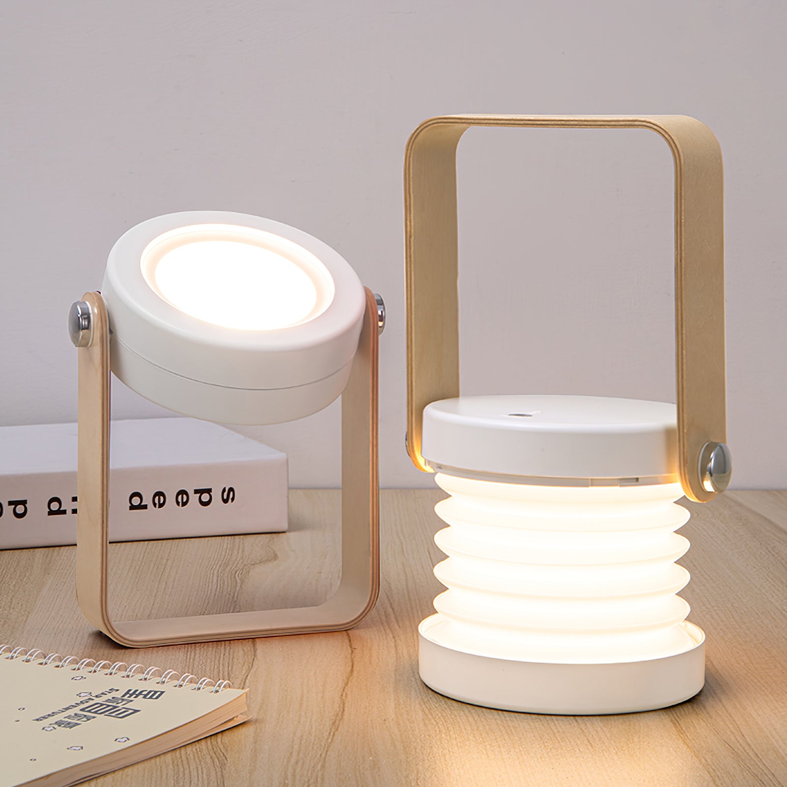Lumosphere Honeycomb Portable Table Lamp for Warm Atmosphere