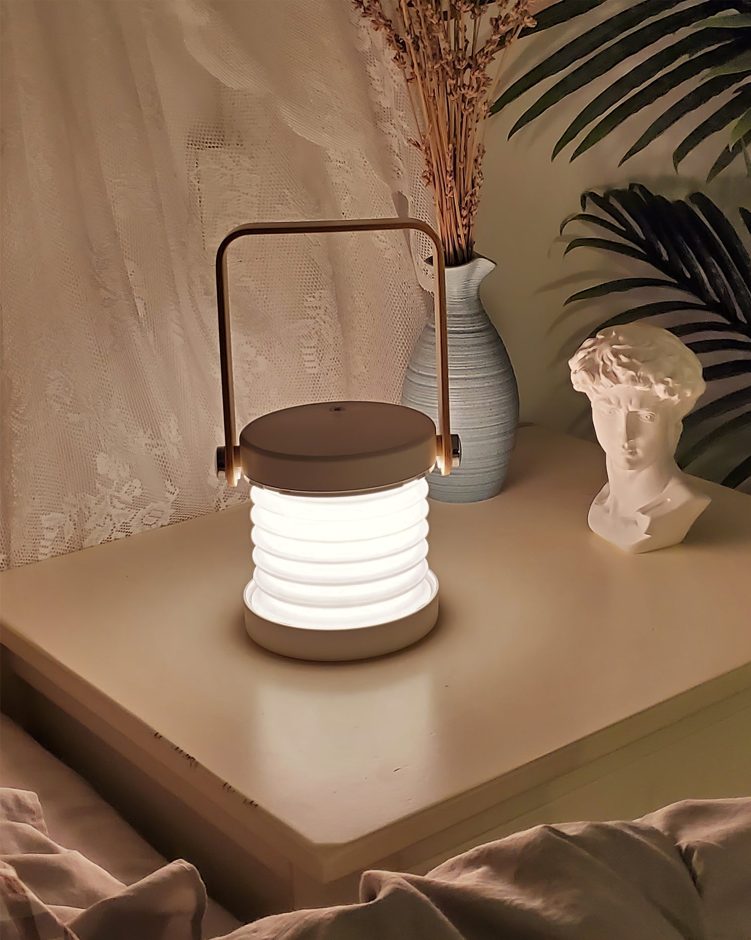 Lumosphere Honeycomb Portable Table Lamp for Warm Atmosphere
