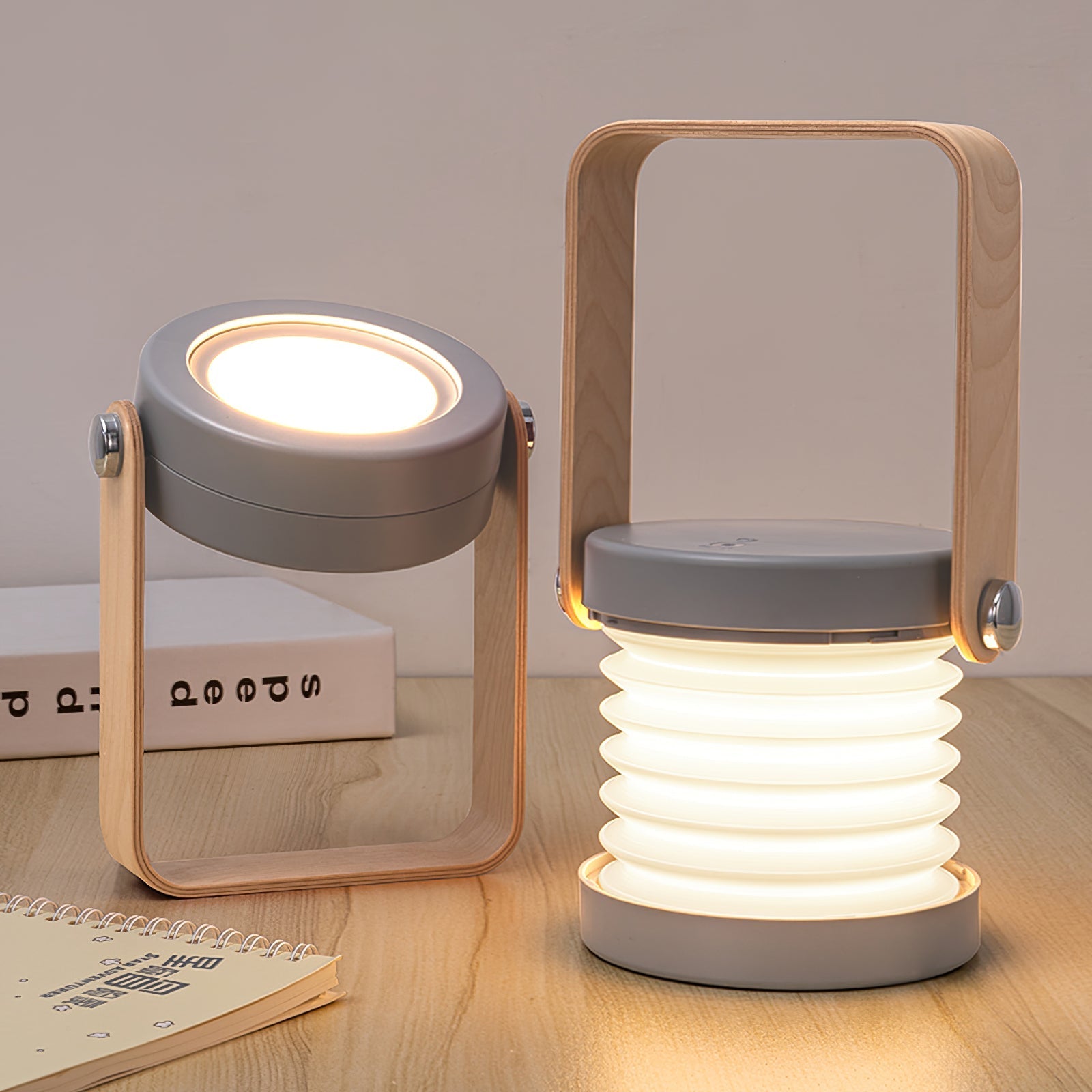 Lumosphere Honeycomb Portable Table Lamp for Warm Atmosphere