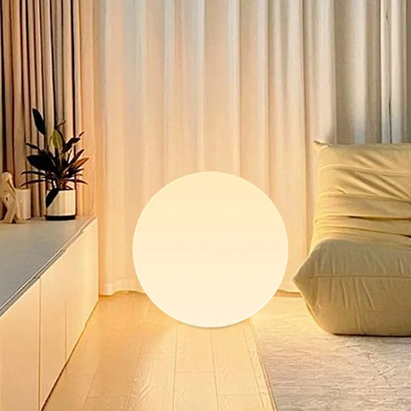 Taavita LED Ball Lamp Globe – Modern Floor Lamp for Stylish Indoor Lighting and Flexible Ambiance