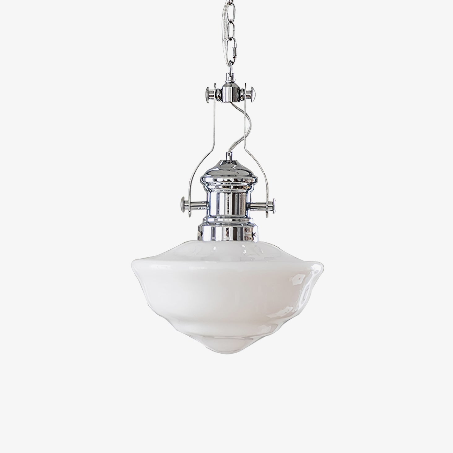 Rustic Charm Pendant Light with Artisan Glass Shades