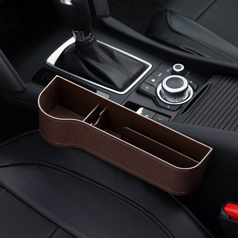 Multifunctional Car Seat Organizer with Cup Holder for Added Storage