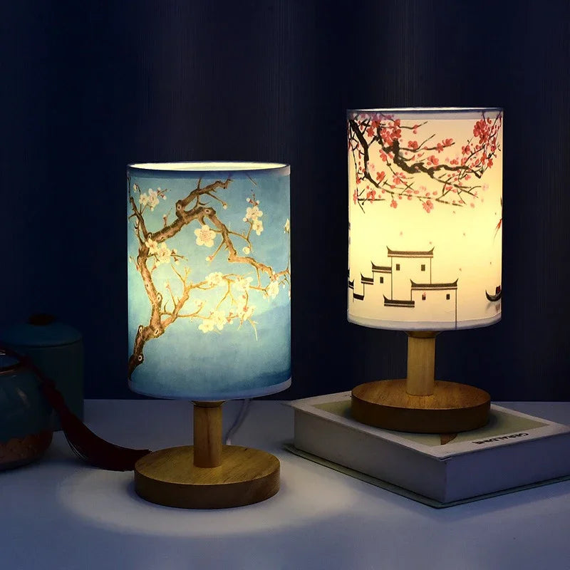 Serene Glow Minimalist Table Lamp with Gentle LED Light