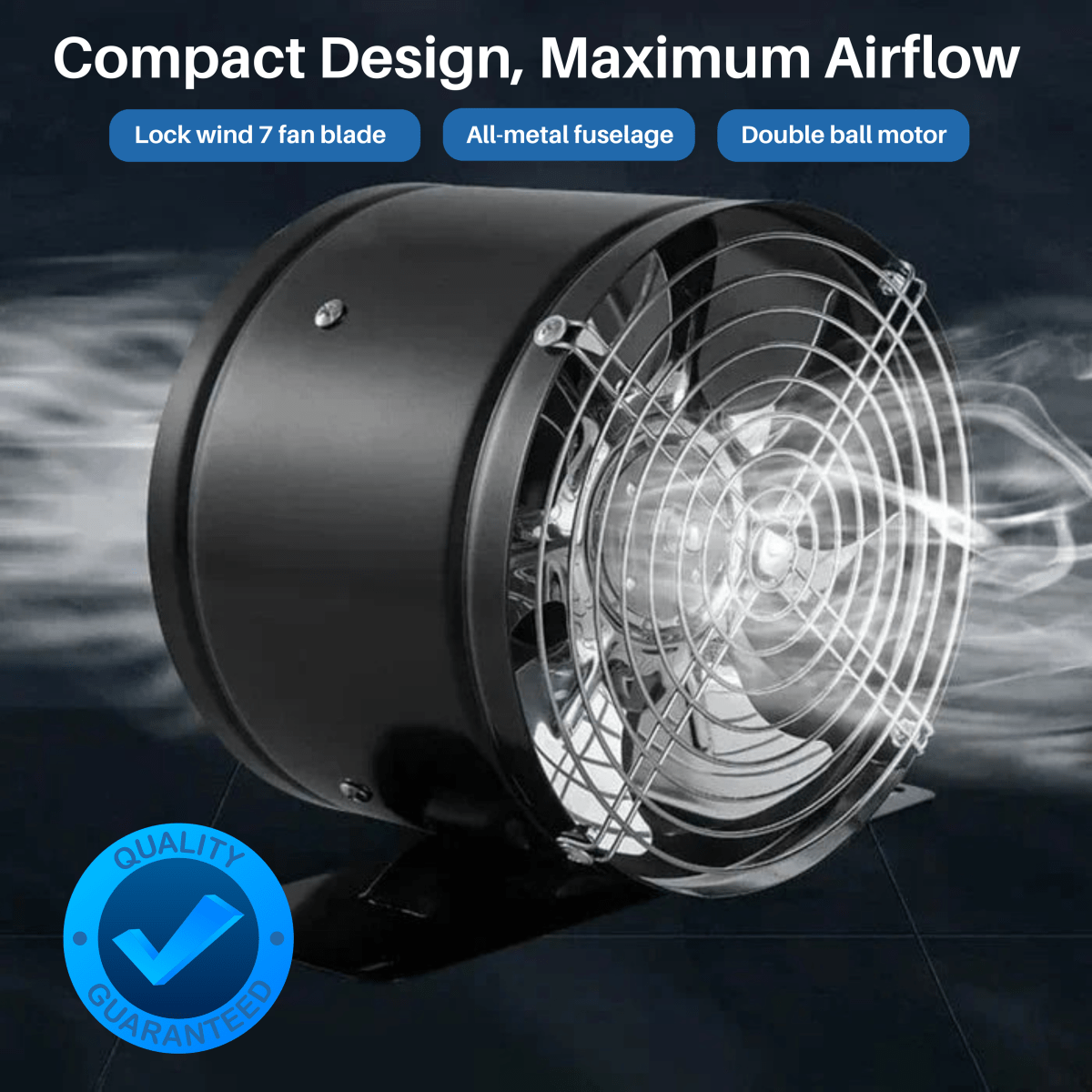 BreezyVent Compact Air Extractor for Fresh Indoor Spaces