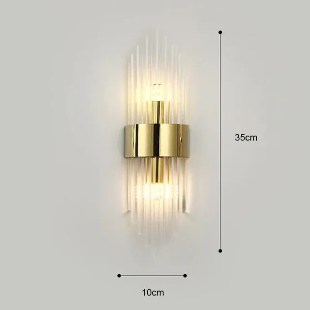 LuxeAura Elegant Wall Fixture for Upscale Home Decor