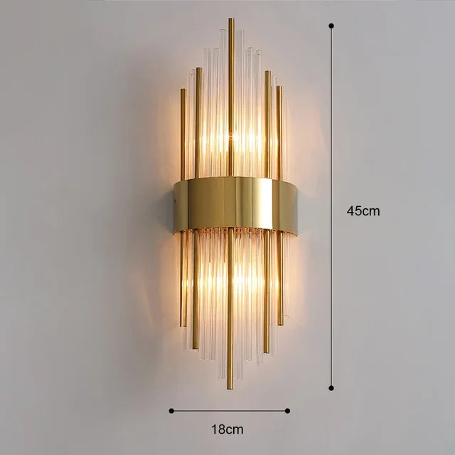 LuxeAura Elegant Wall Fixture for Upscale Home Decor