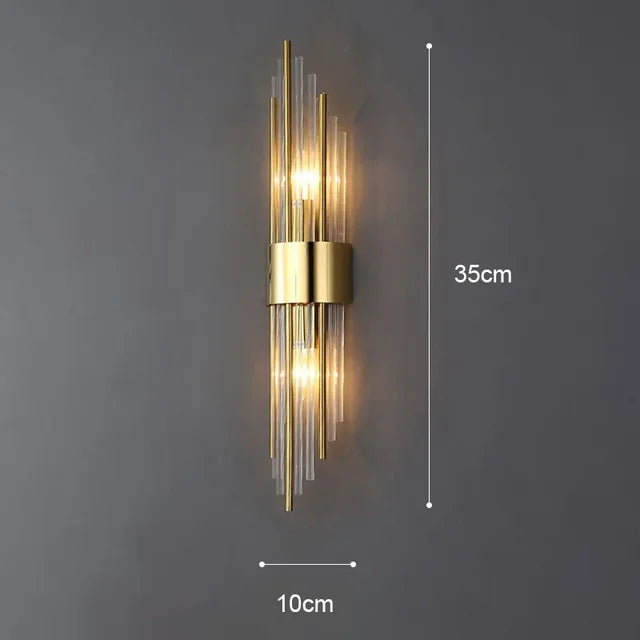 LuxeAura Elegant Wall Fixture for Upscale Home Decor
