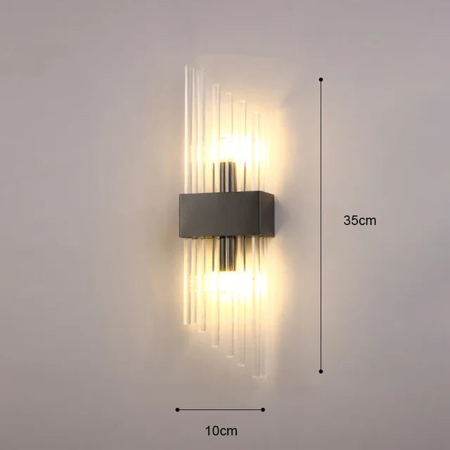 LuxeAura Elegant Wall Fixture for Upscale Home Decor