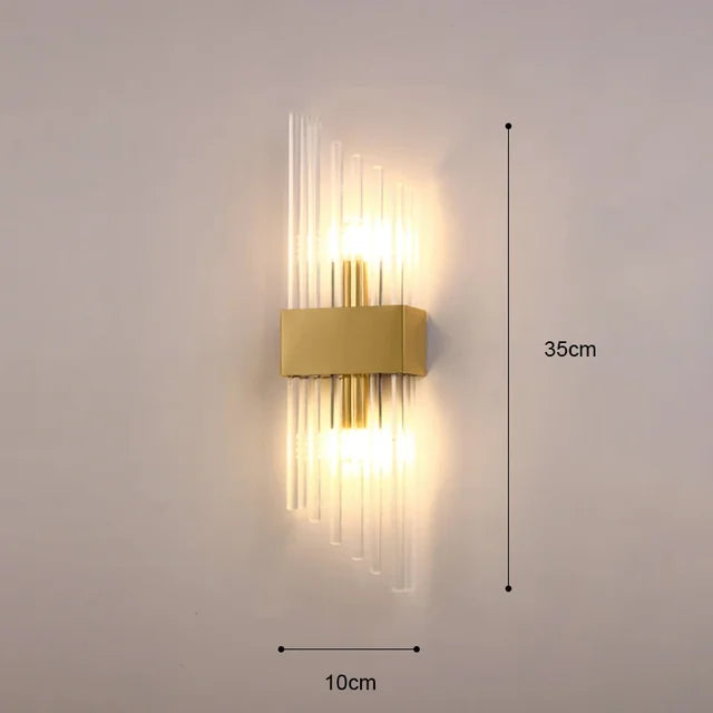 LuxeAura Elegant Wall Fixture for Upscale Home Decor