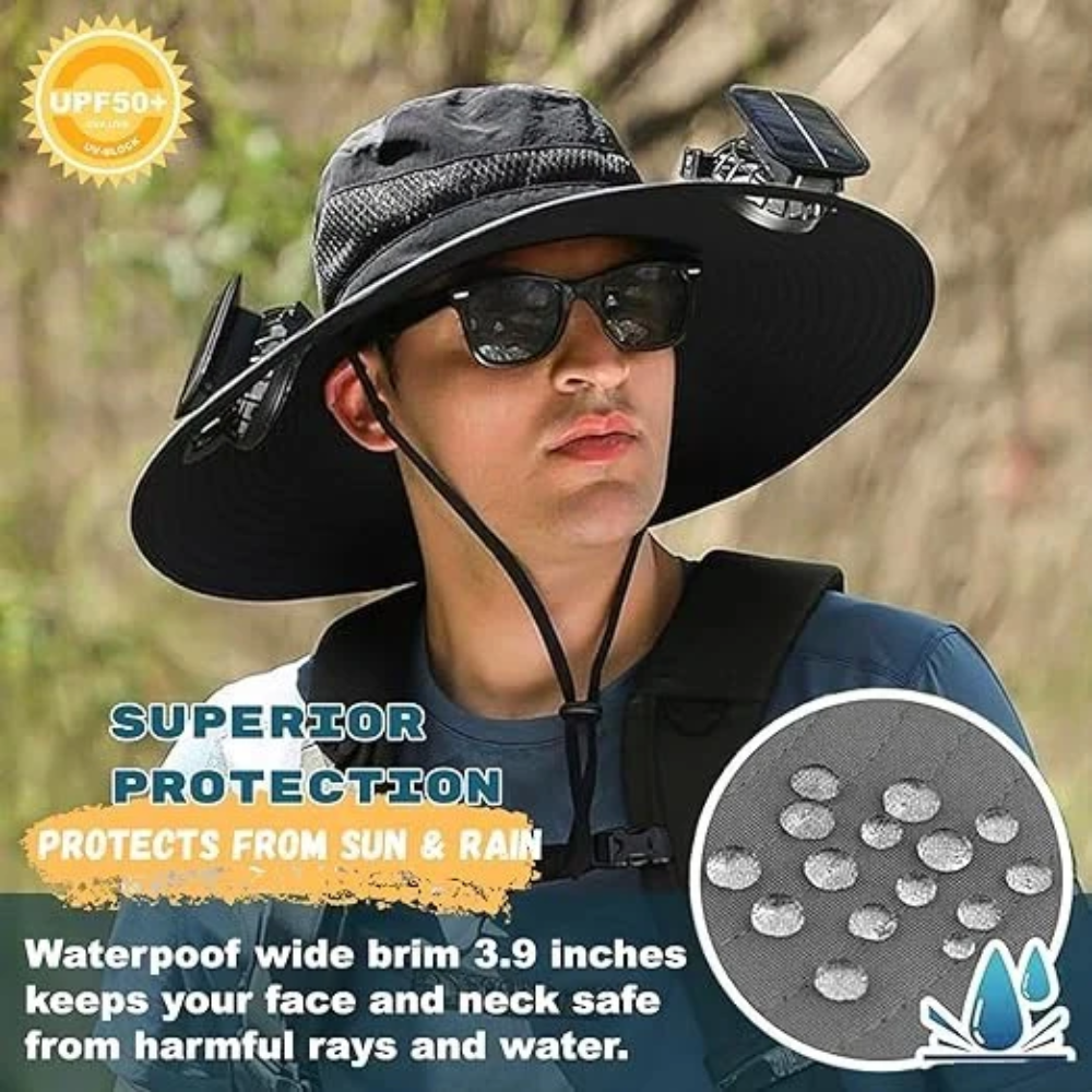 Men's Outdoor Sun Hat – Lightweight and Breathable for Travel and Hiking