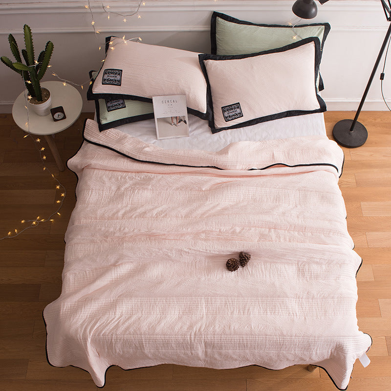 Breathable Silk Cooling Blanket for Comfortable Sleep – Lightweight Design
