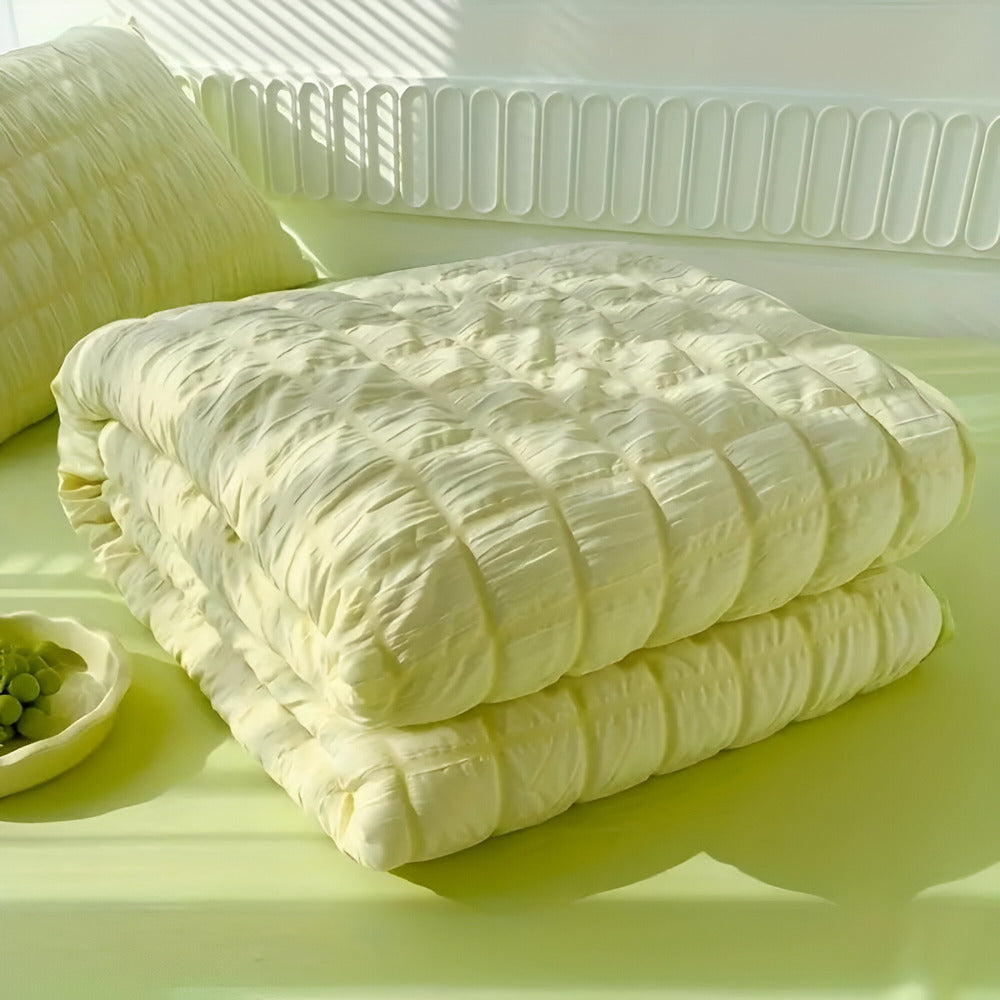 Breathable Fabric Summer Quilt for Lightweight Cool Comfort