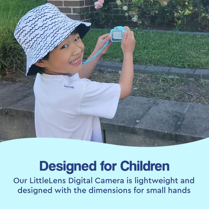 Dual Lens Kids Camera - 12MP, 1080P, Shockproof, 2" IPS Screen, 32GB, 3+ Years