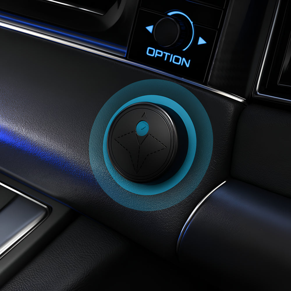 Smart Vehicle Tracker with Magnetic Mount for Easy Use