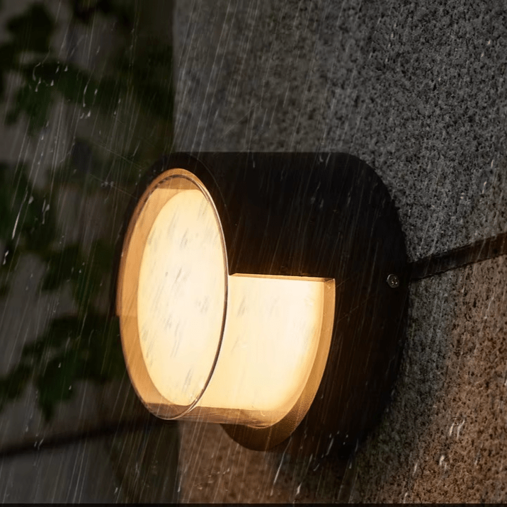 Sleek Outdoor LED Wall Light for Enhanced Safety and Style